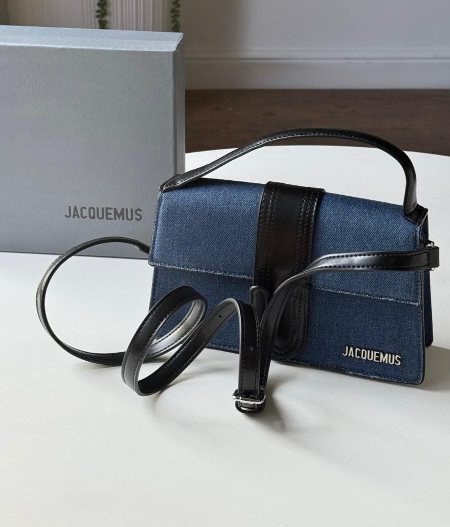 حقيبة Jacquemus Le Bambimou Denim Bag جينز حجم وسط