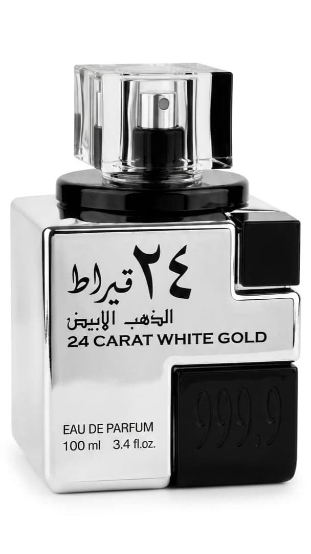 عطر رجالي 24 قيراط الذهب الأبيض