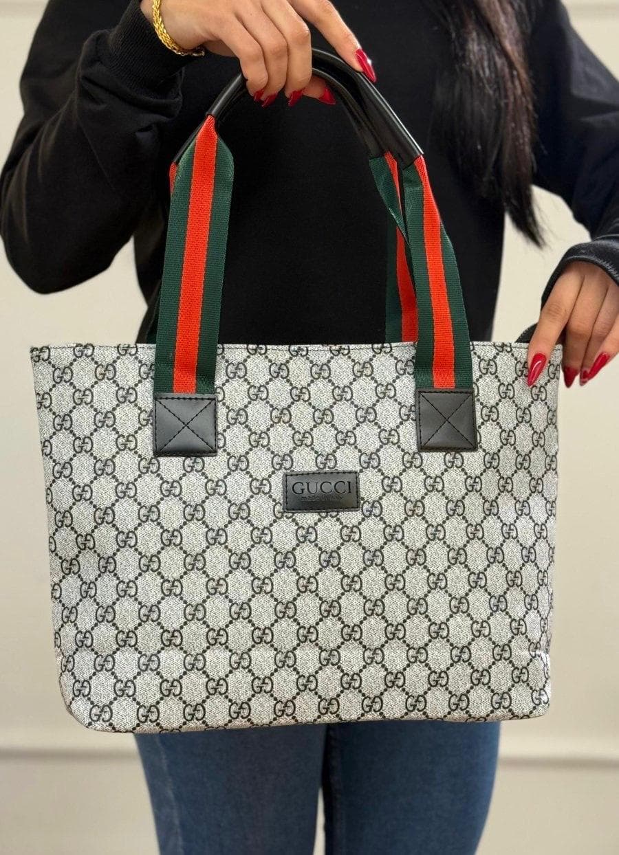 حقيبة Gucci Ophidia GG Supreme Tote Bag سكني حجم كبير