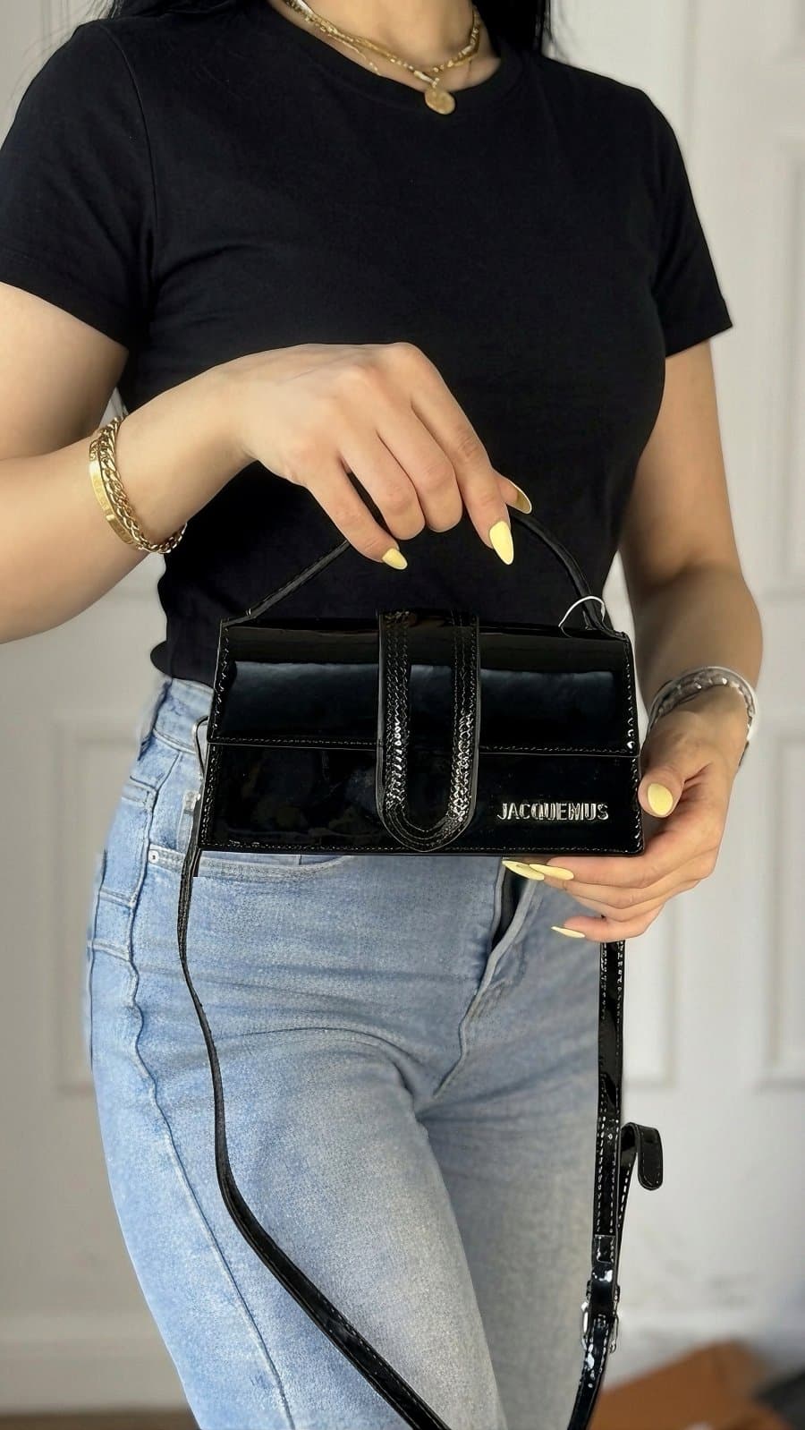حقيبة Jacquemus Le Grand Bambino Bag اسود ميني