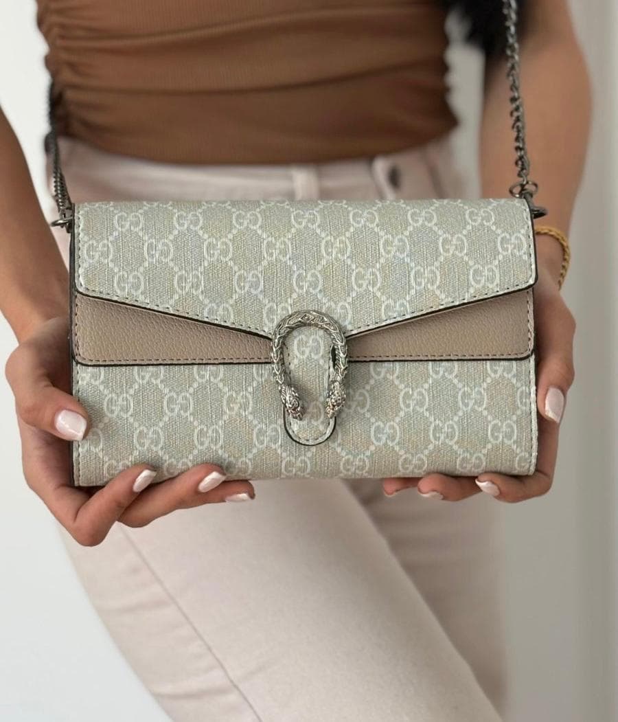 حقيبة Gucci Dionysus Bag بيج حجم صغير