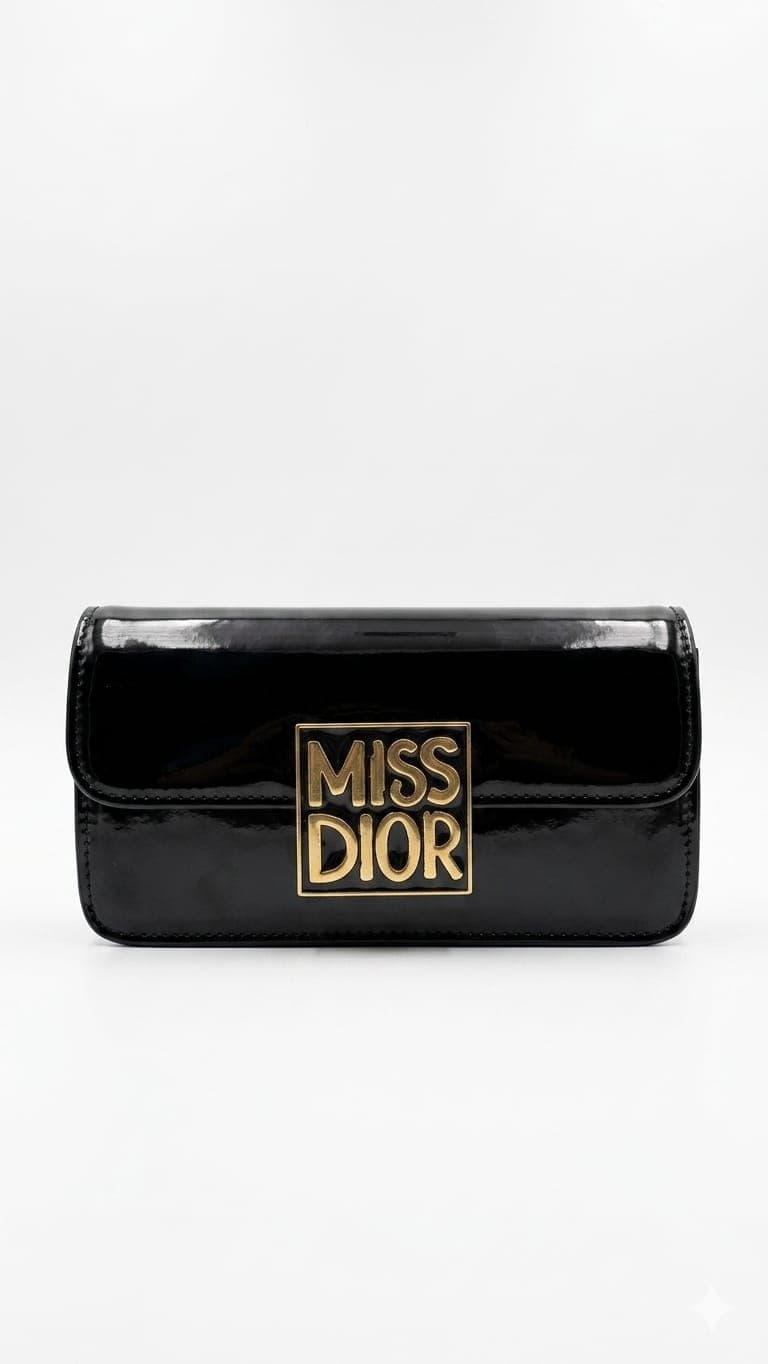 حقيبة MISS DIOR اسود حجم صغير